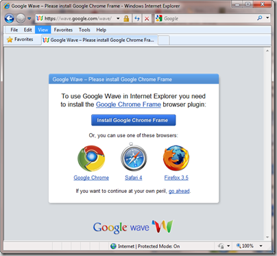 google-wave-internet-explorer